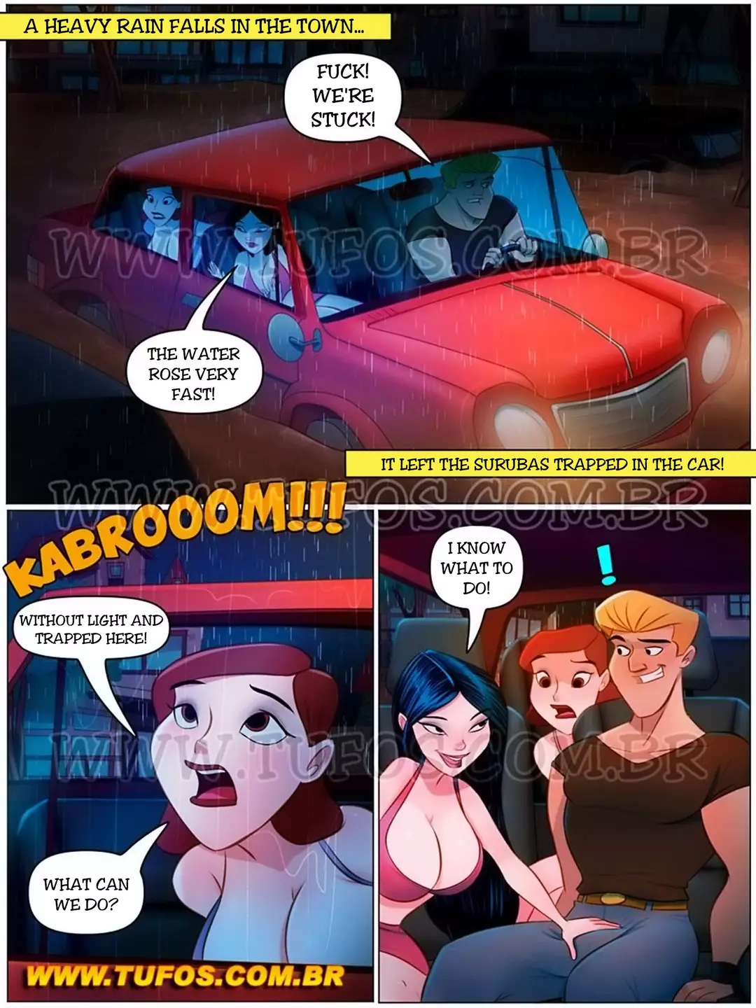 Familia Suruba Audio Porn Comic Família Suruba 7 - Stranded in the car – page 2