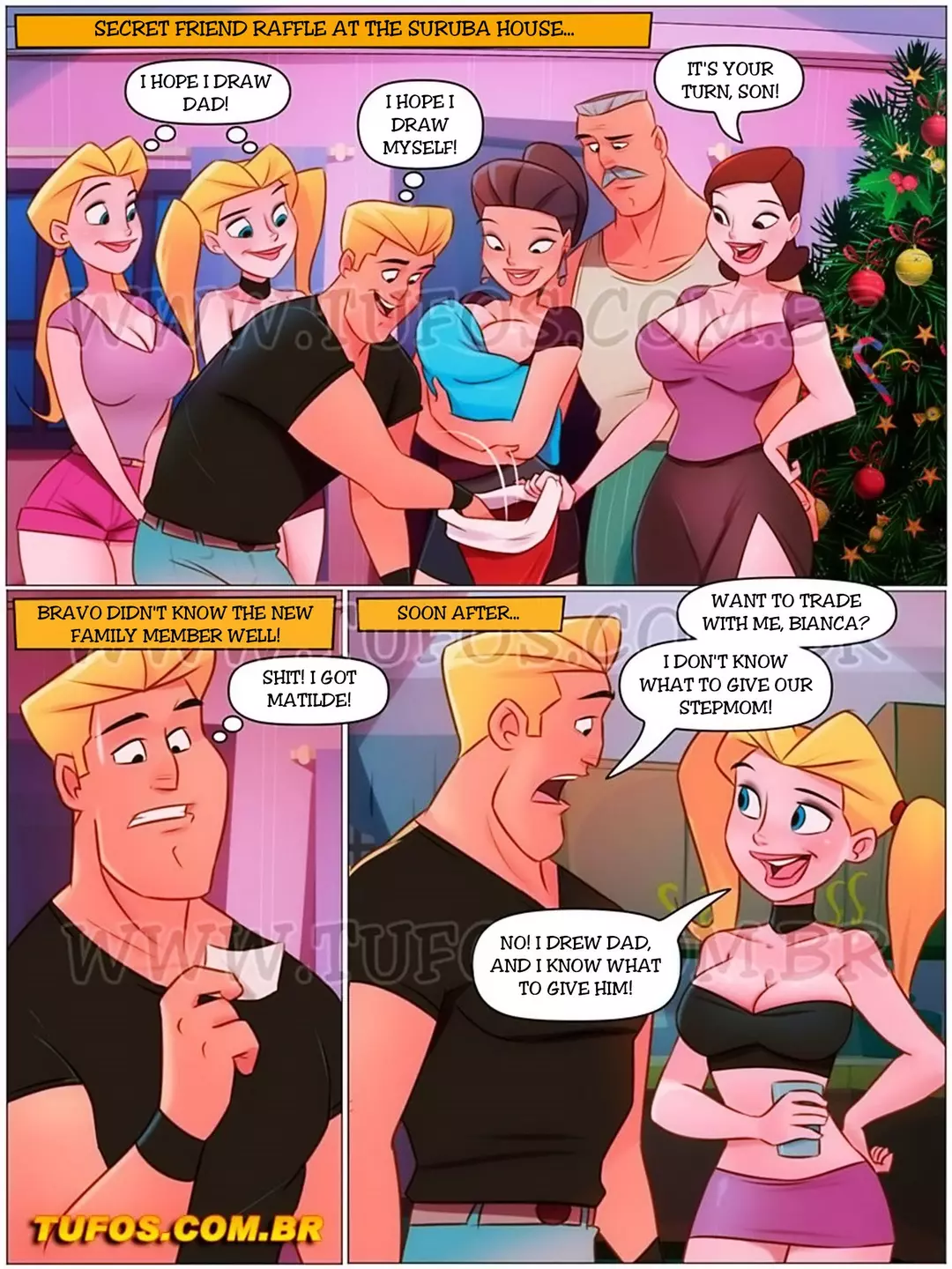 Familia Suruba Audio Porn Comic Família Suruba 11 - Milking the stepmother – page 2
