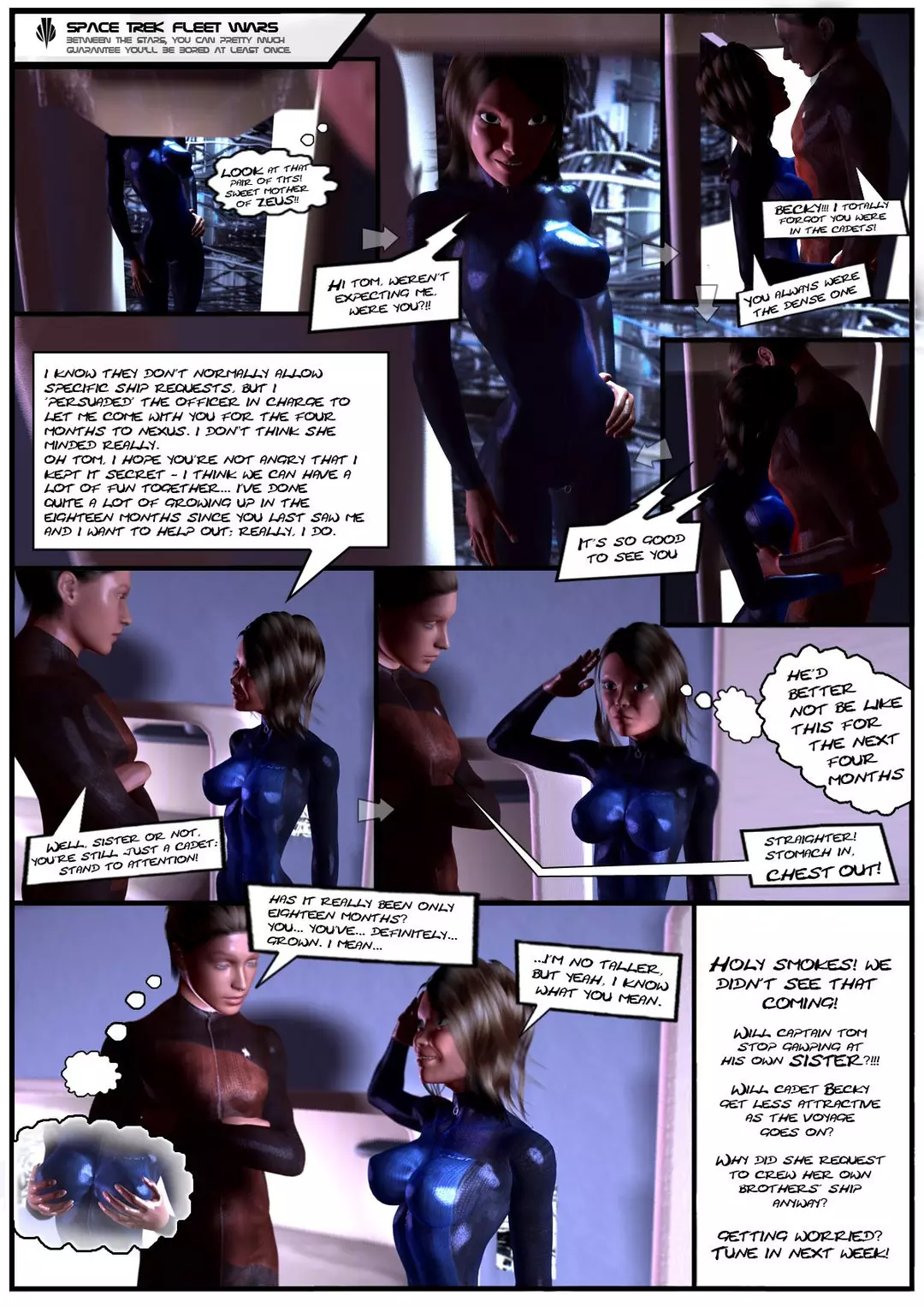 Star Trek Fleet Wars 01 Space Trek Fleet Wars – page 3