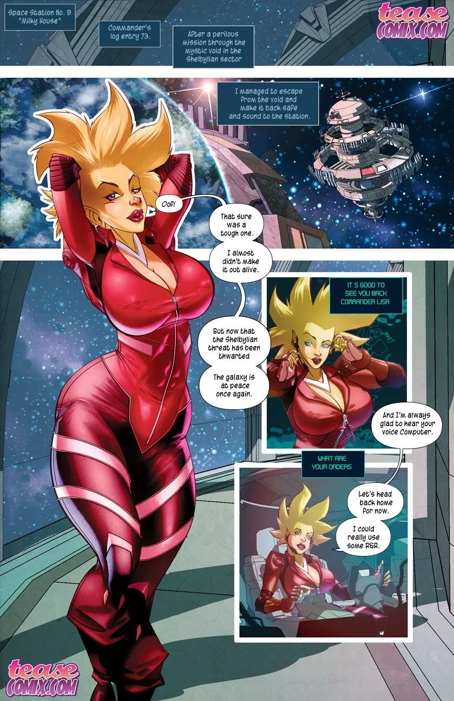 Space Slut Chapter 1 – page 3