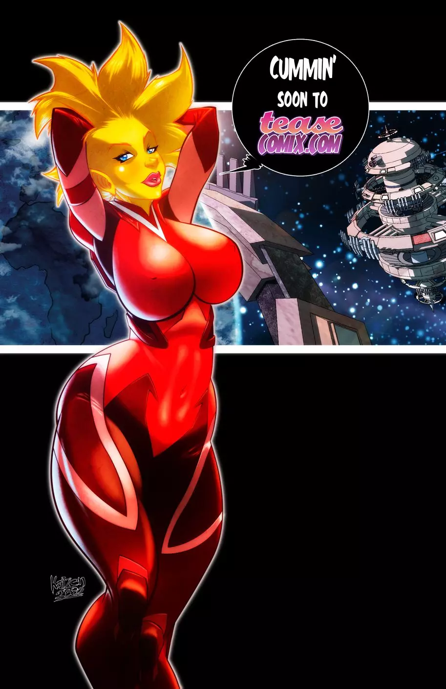 Space Slut Chapter 0 – page 2