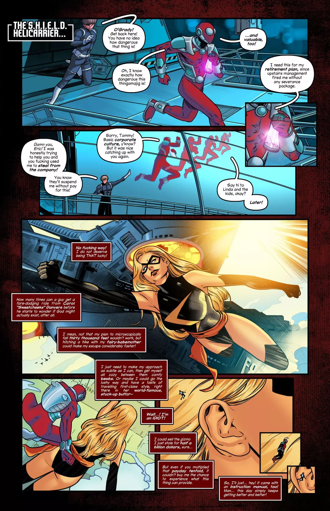 Snatch Jacked – MS. Danvers – page 3