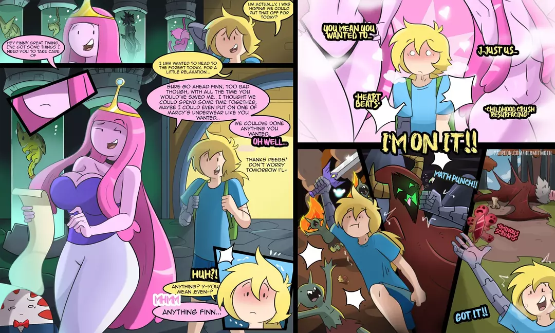 Finn’s Reward – page 1