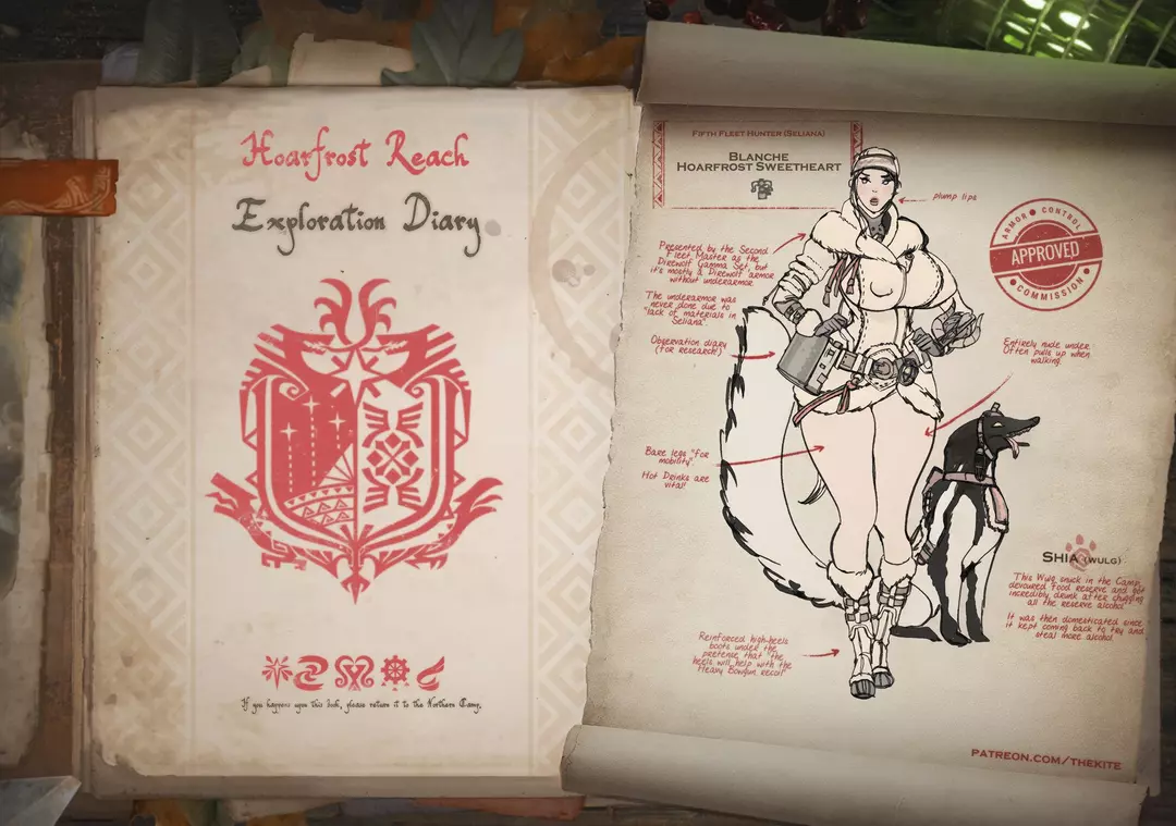 Hoarfrost Reach Exploration Diary Chapter 1 – page 1