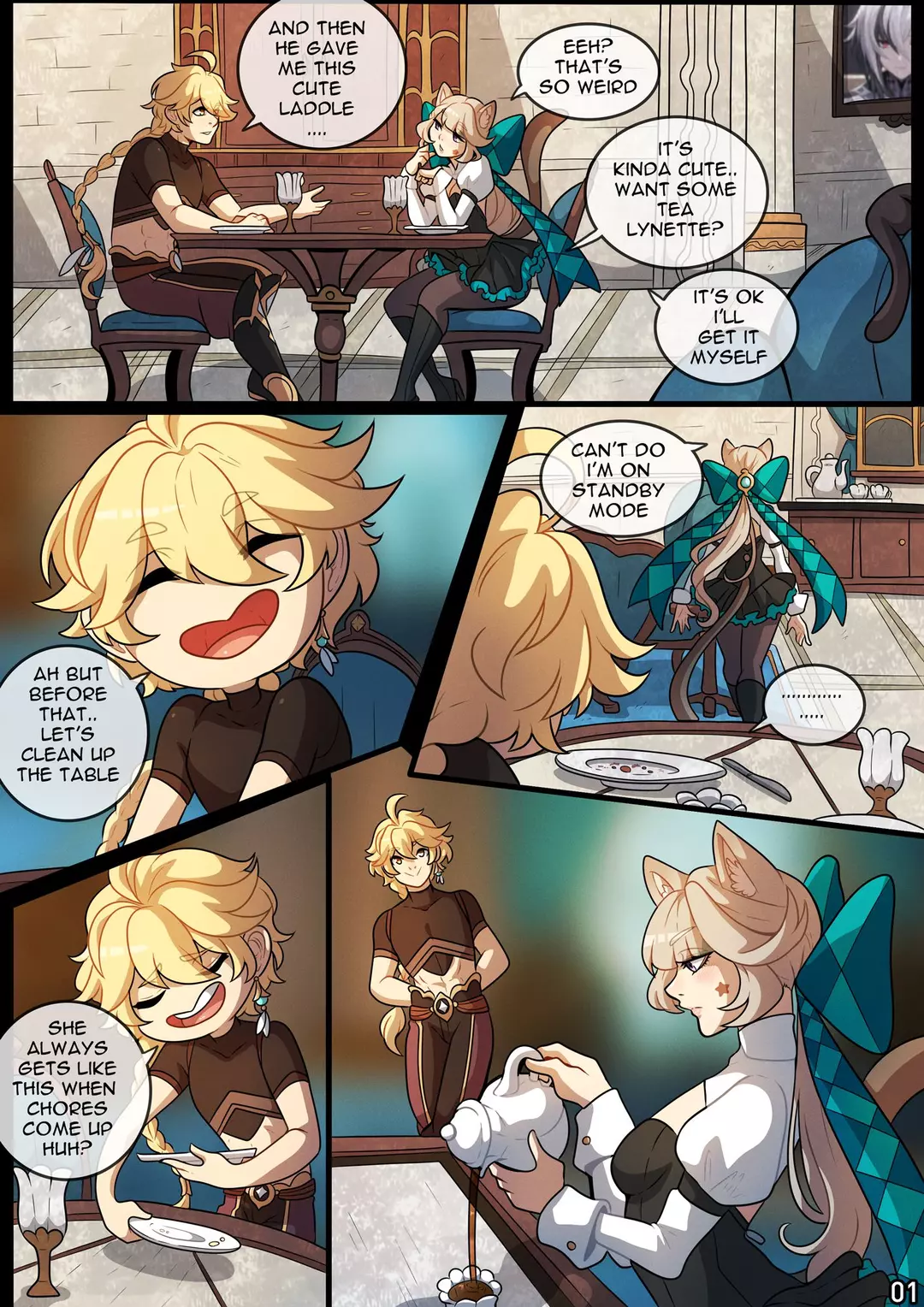 Entering Cuddle Mode – page 3