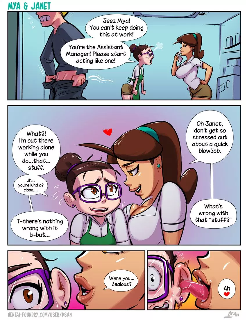 Cup O’ Love Audio Porn Comic Cup O' Love - Mya And Janet - Chapter 1 – page 3