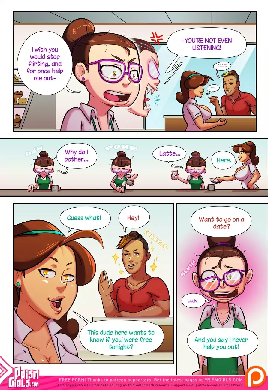 Cup O’ Love Audio Porn Comic Cup O' Love - Date Night - Chapter 2 – page 3