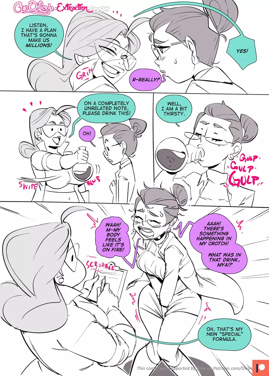 Cup O’ Love Audio Porn Comic Cup O' Love - Extraction - Chapter 12 – page 3