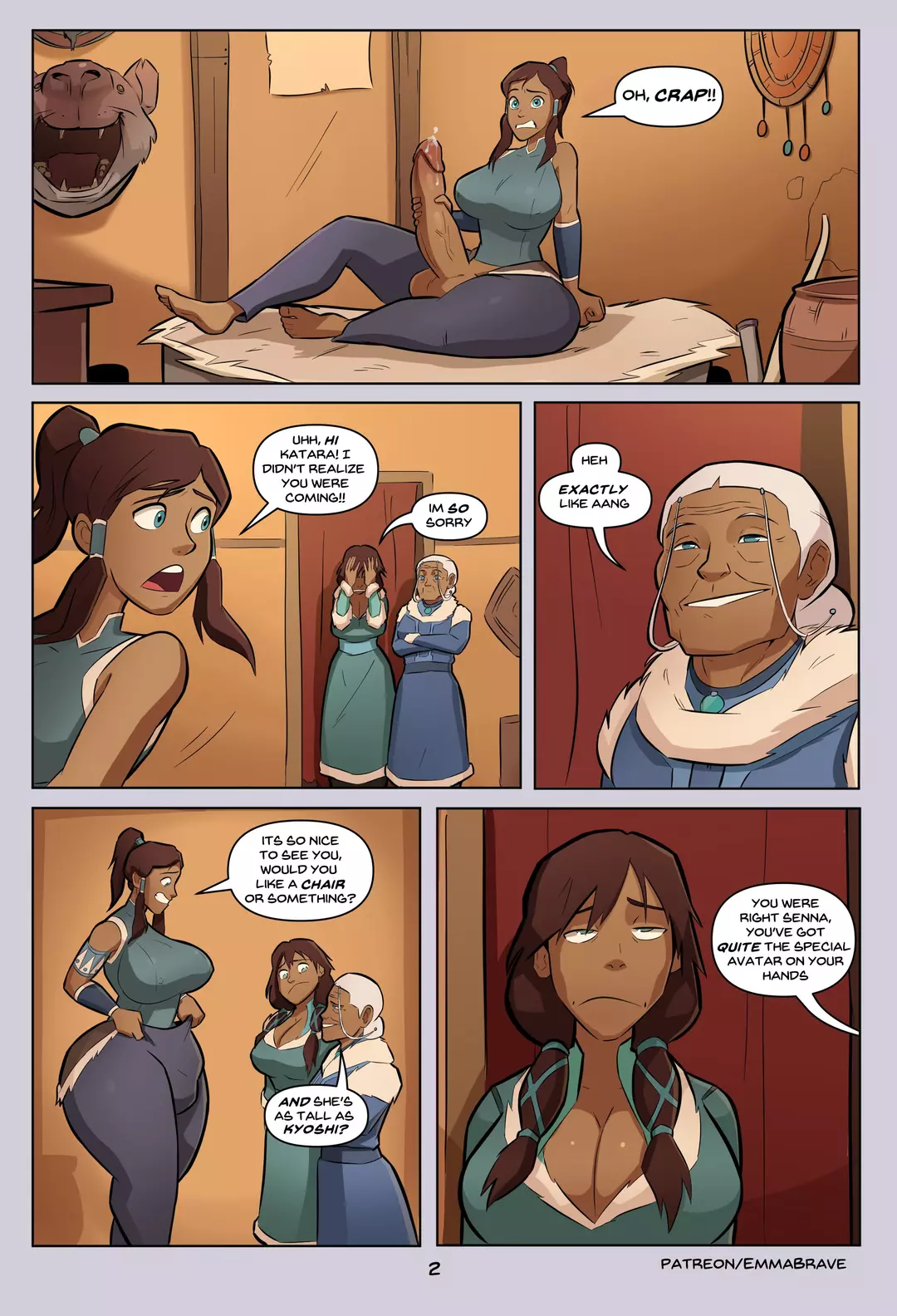 Korra: Book One Audio Porn Comic – page 3