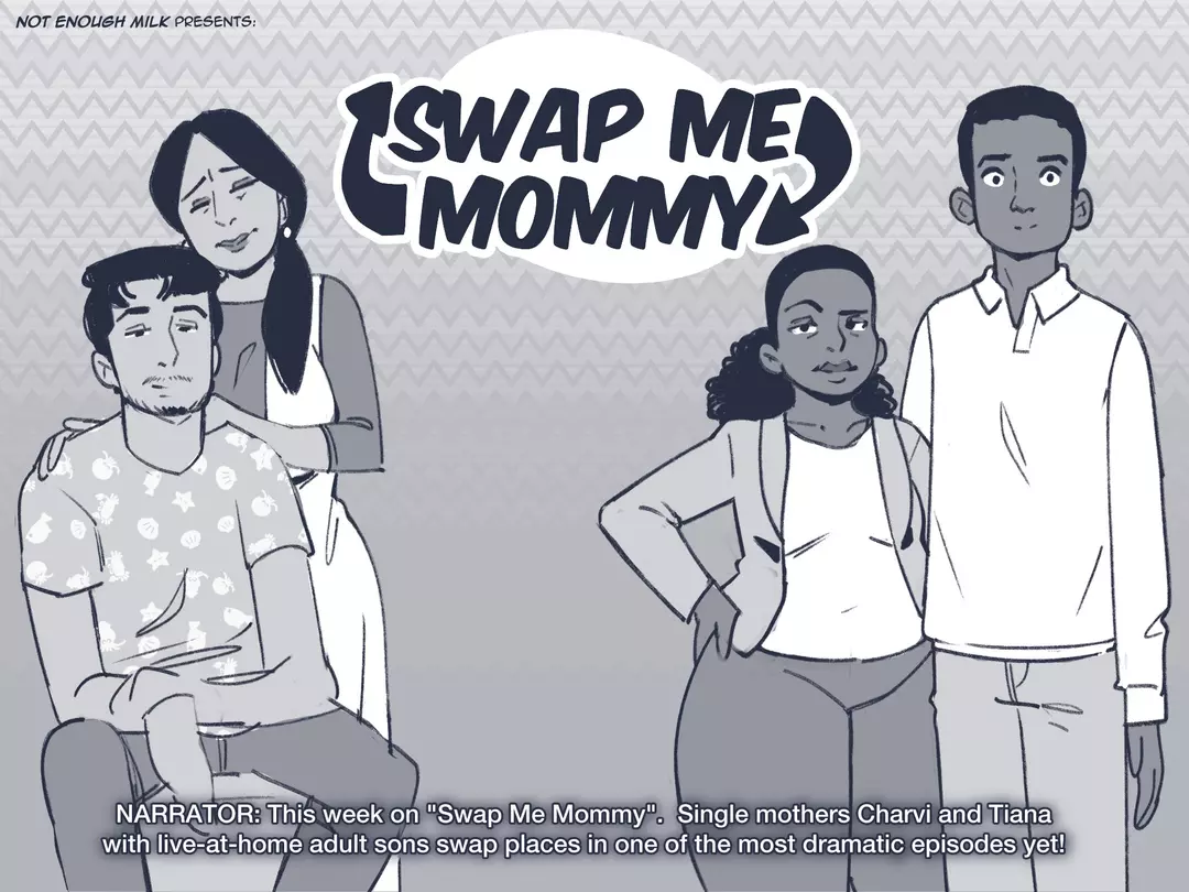 Swap Me Mommy Audio Porn Comic – page 1