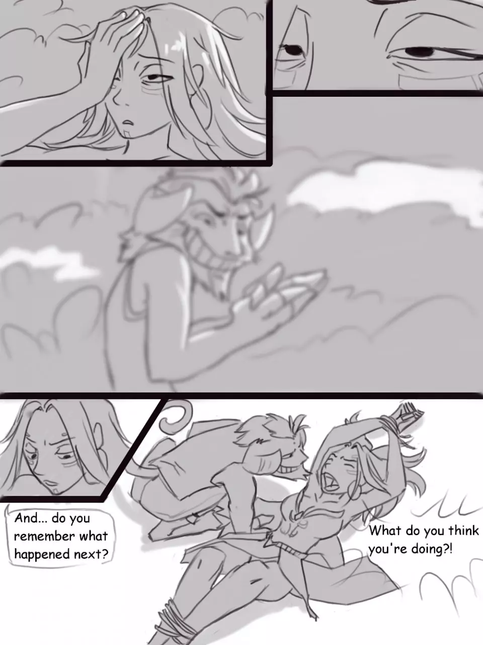 Catching a satyr Sweet Suffer - Chapter 2 – page 3