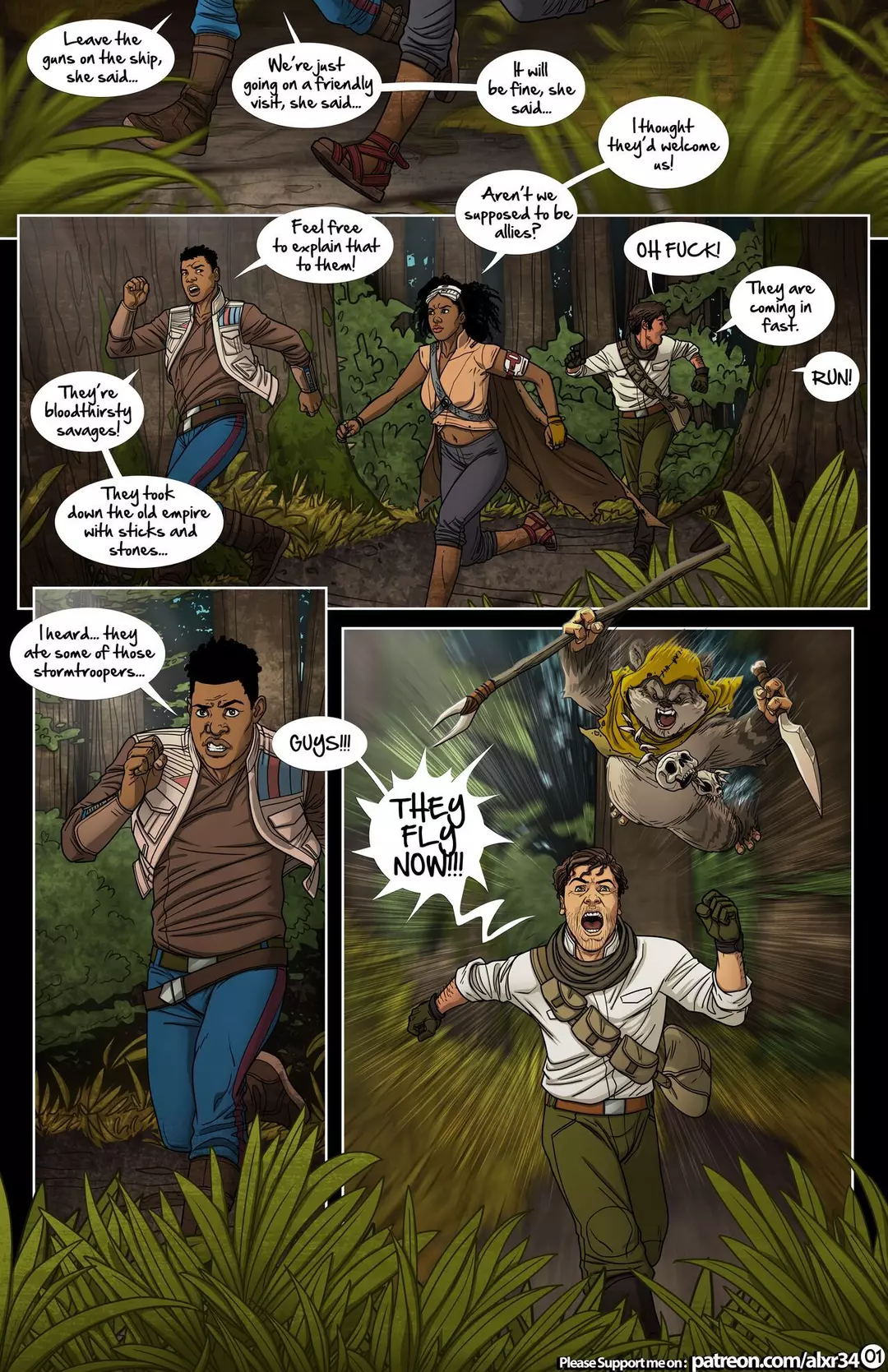 A Complete Guide To Wookie Sex Chapter 5 – page 1