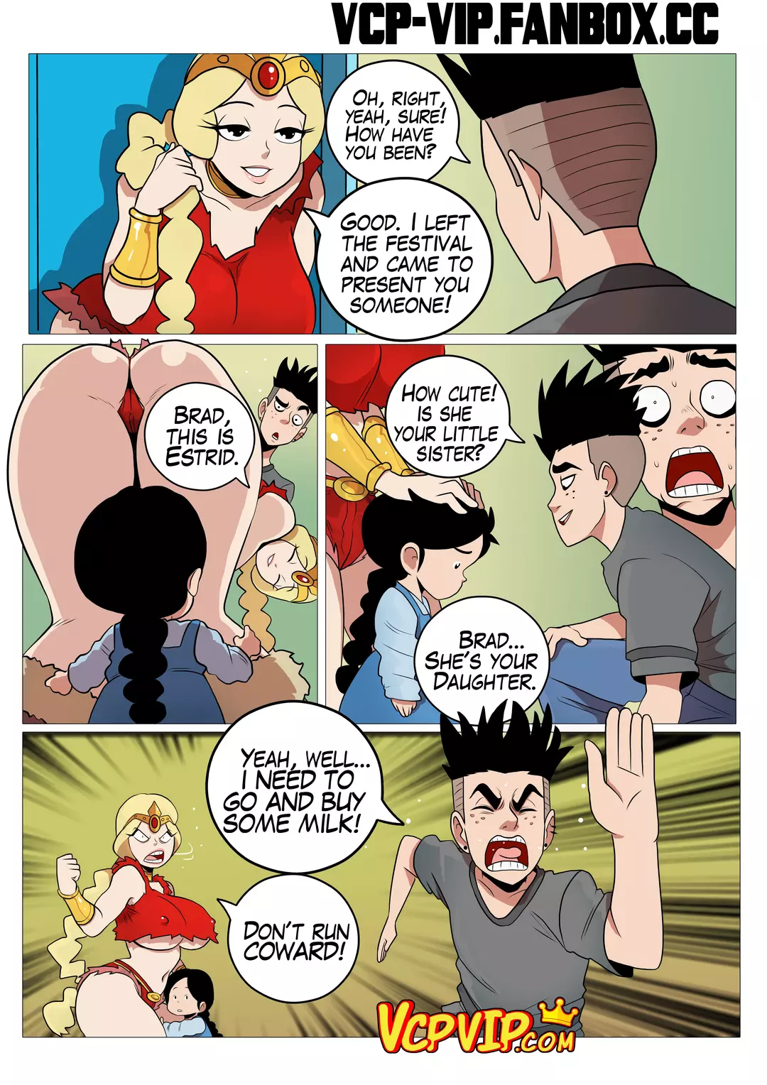 Kick Buttowski Knows Babes Brad's Revenge - Chapter 2 – page 3