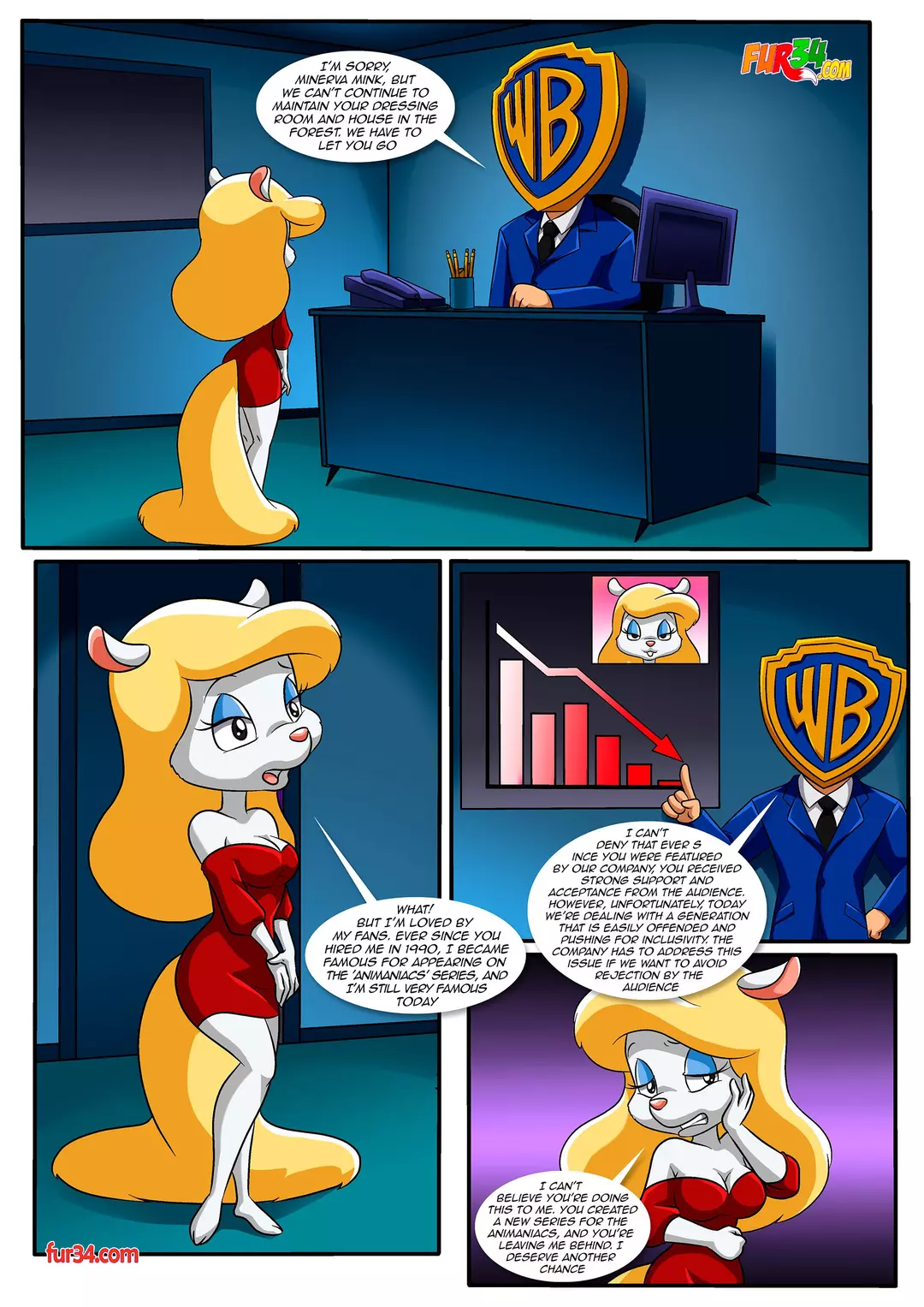 Minerva Mink: Out of Service! – page 2