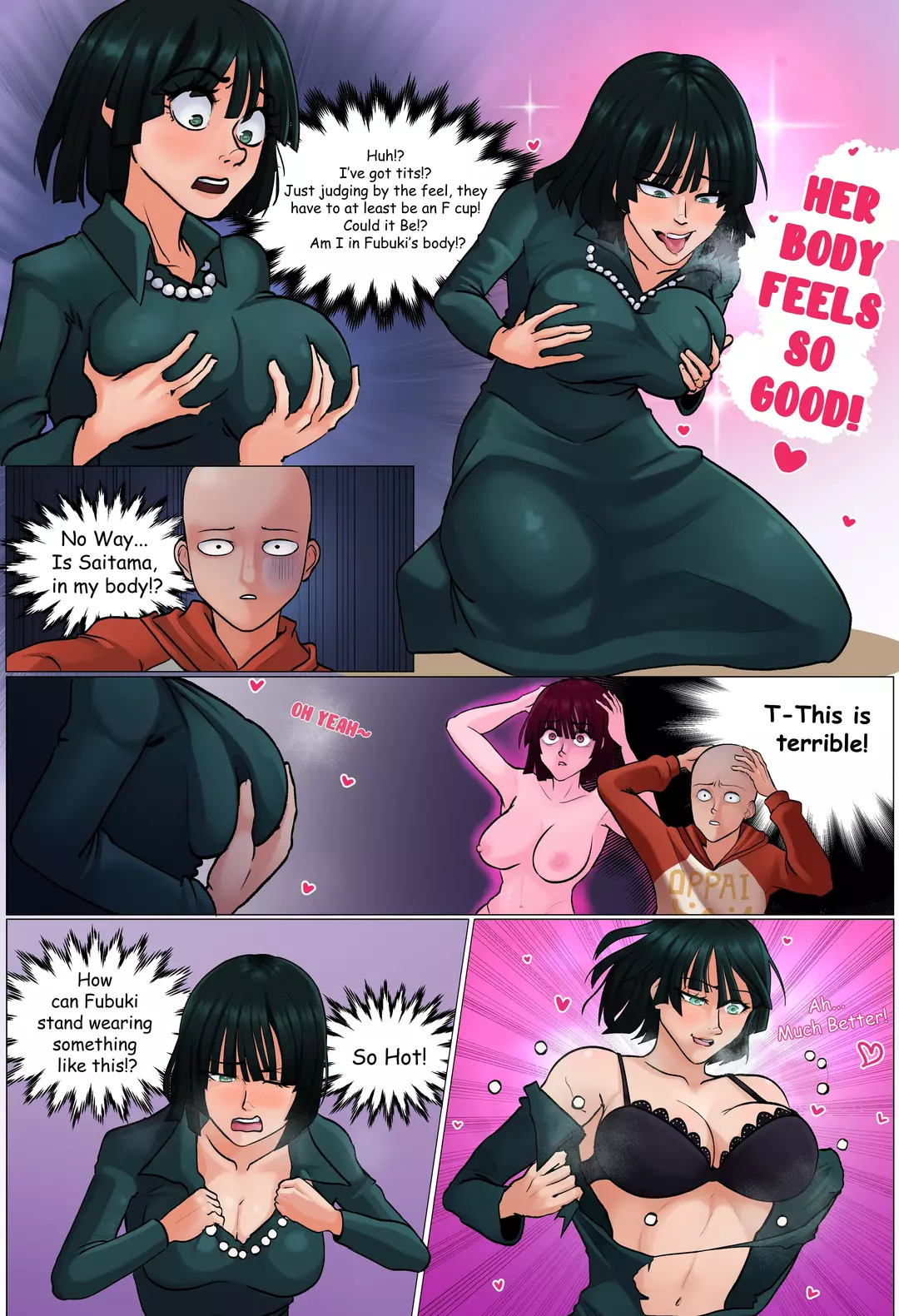 Fubuki & Saitama Bodyswapped! – page 2
