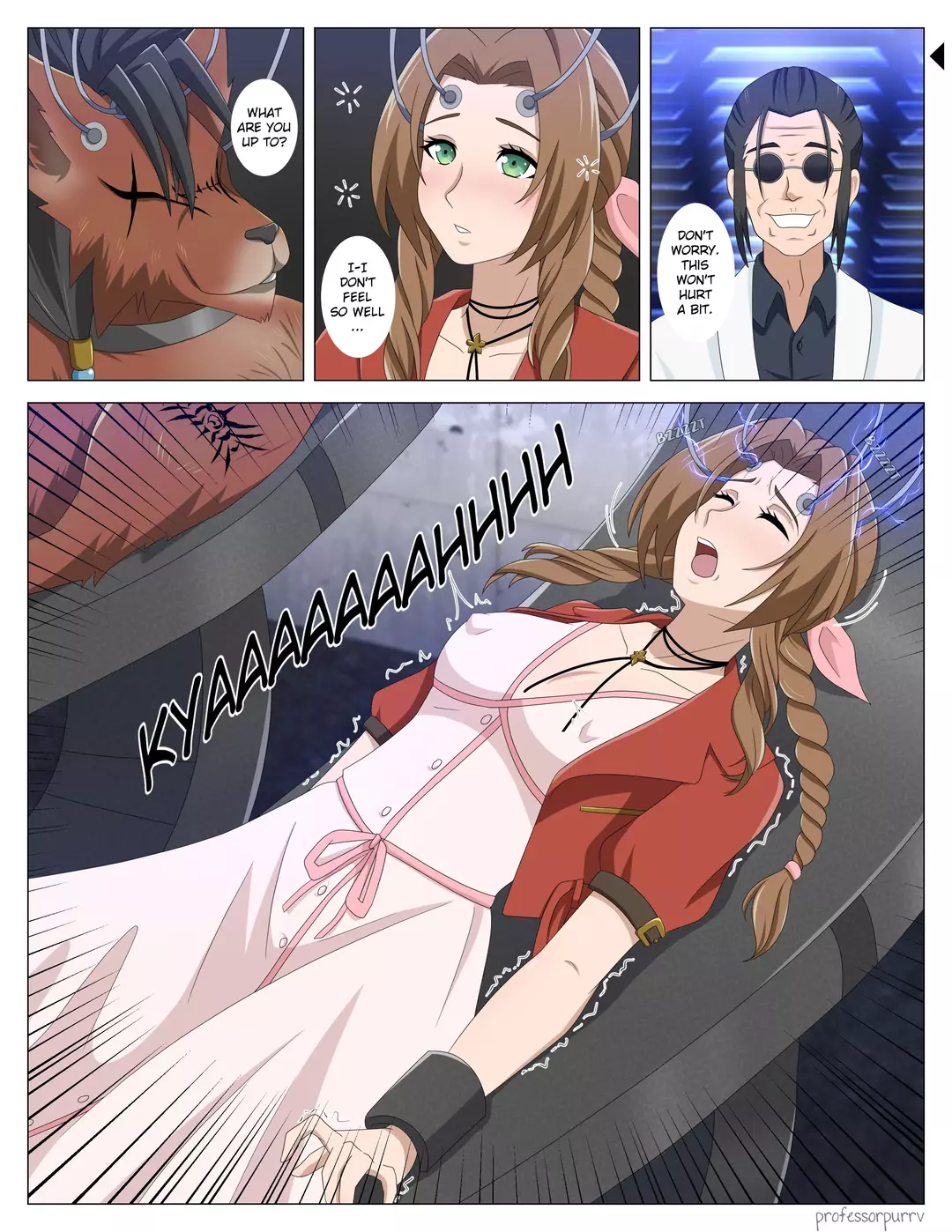 Aerith in Red – page 1