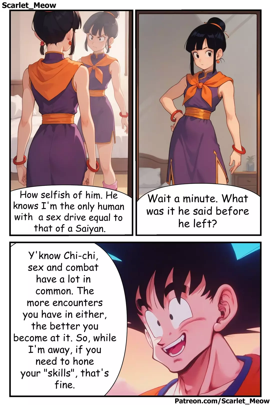 Goku’s Absence Goku's Absence - Chapter 1 – page 3