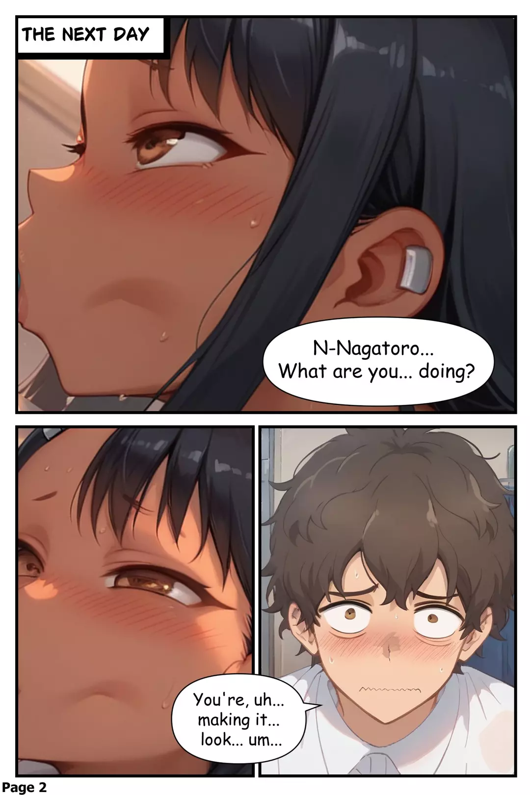 College Days Chapter 2 (Don't Toy With Me Miss Nagatoro) – page 3