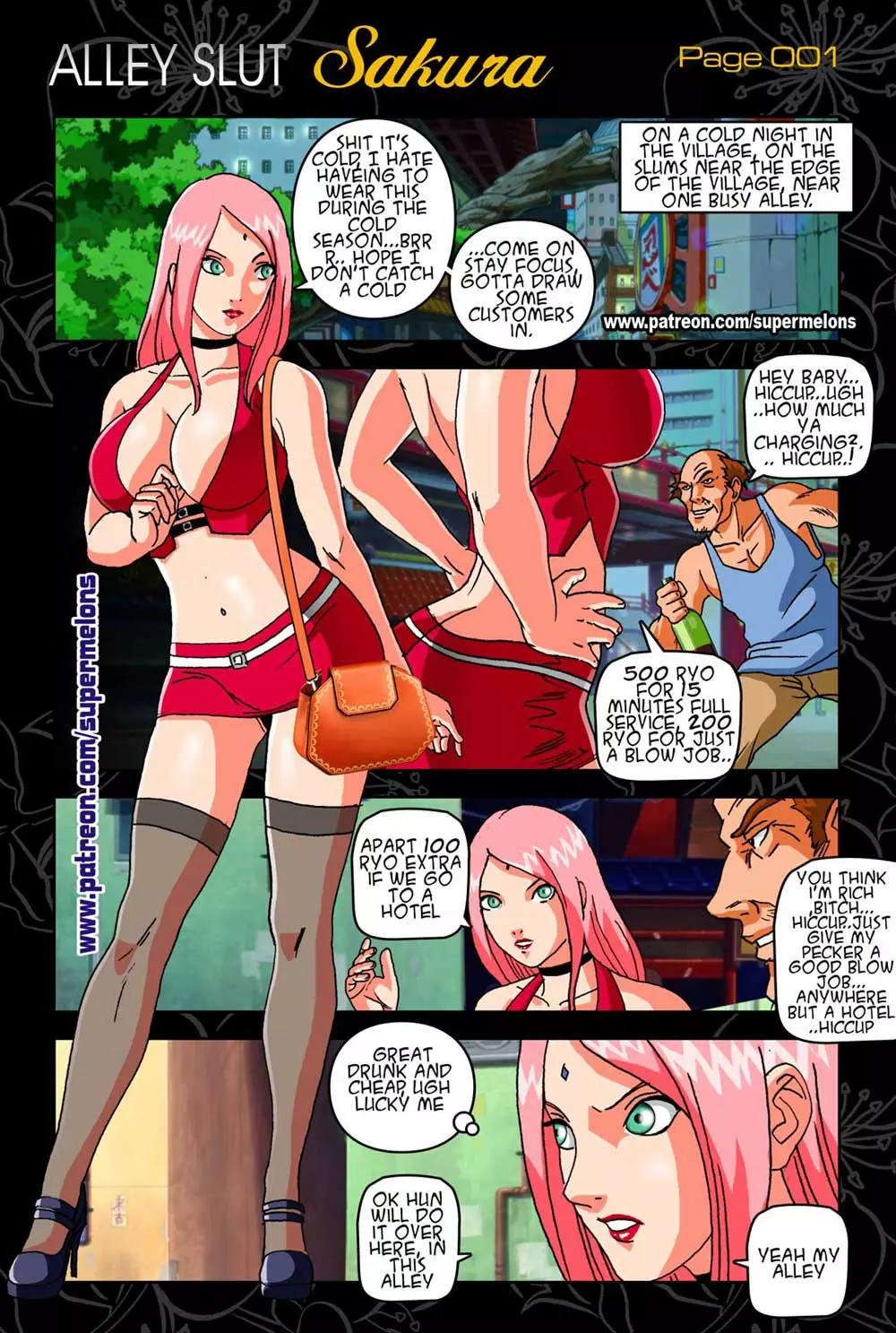 Alley Slut Sakura Chapter 1 – page 3