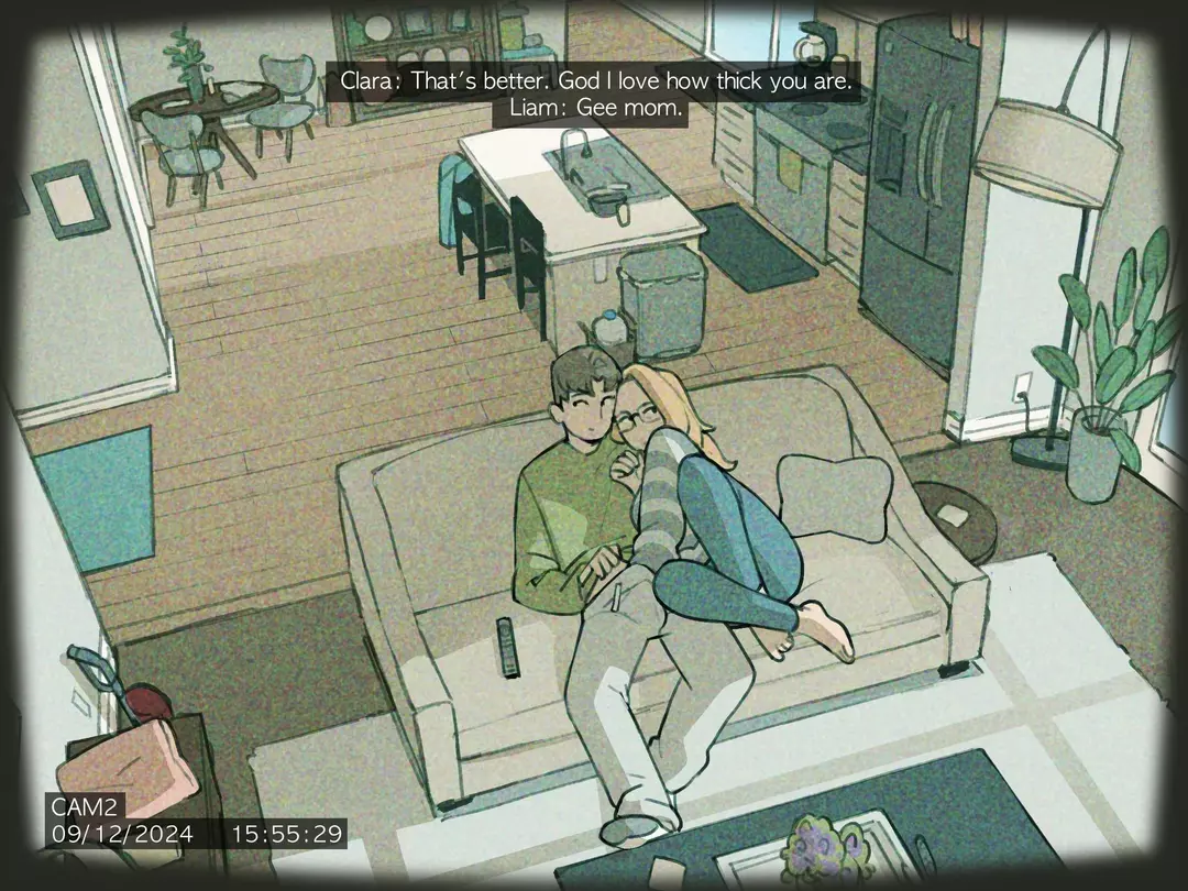 In Home Camera Audio Porn Comic – page 3