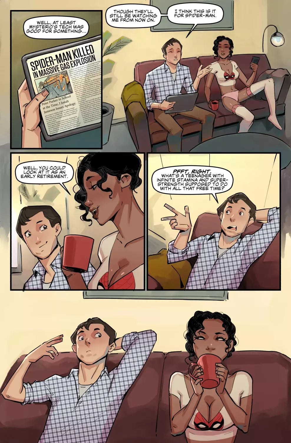 Spider-Man Homecoming Ending – page 1
