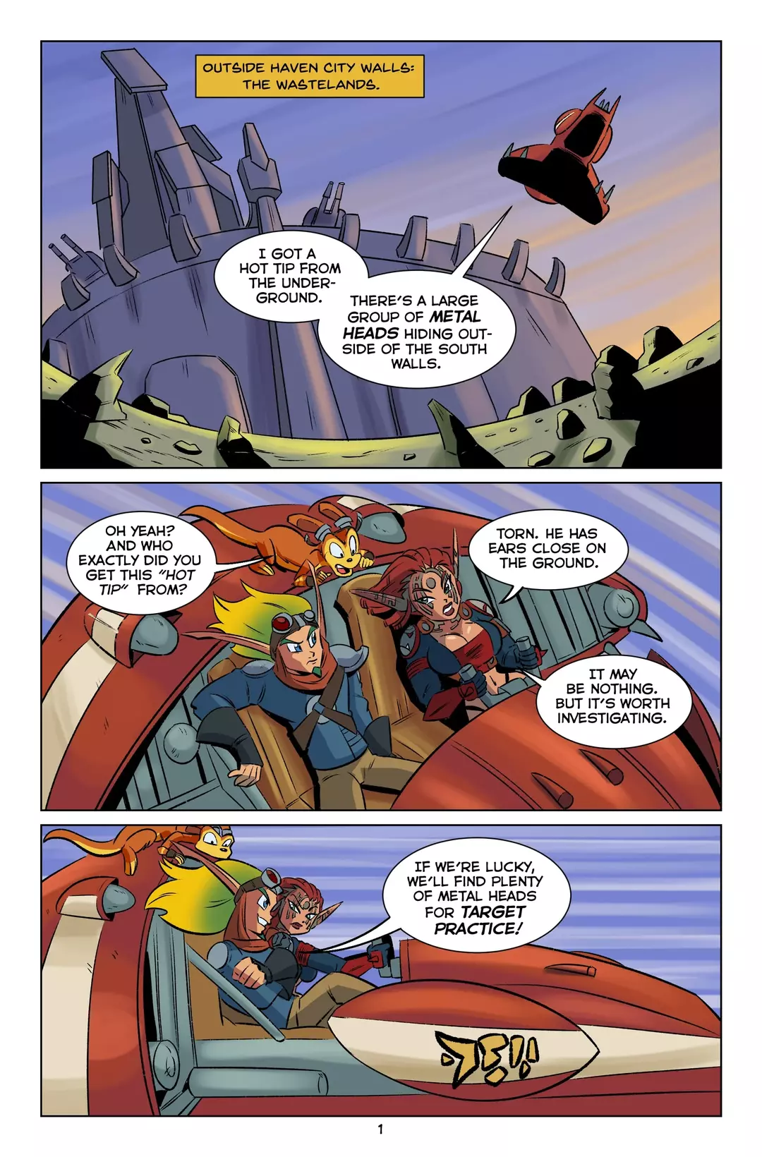 Jak and Ashelin: Stakeout – page 2