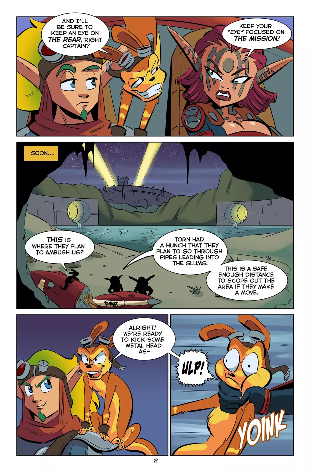 Jak and Ashelin: Stakeout – page 3