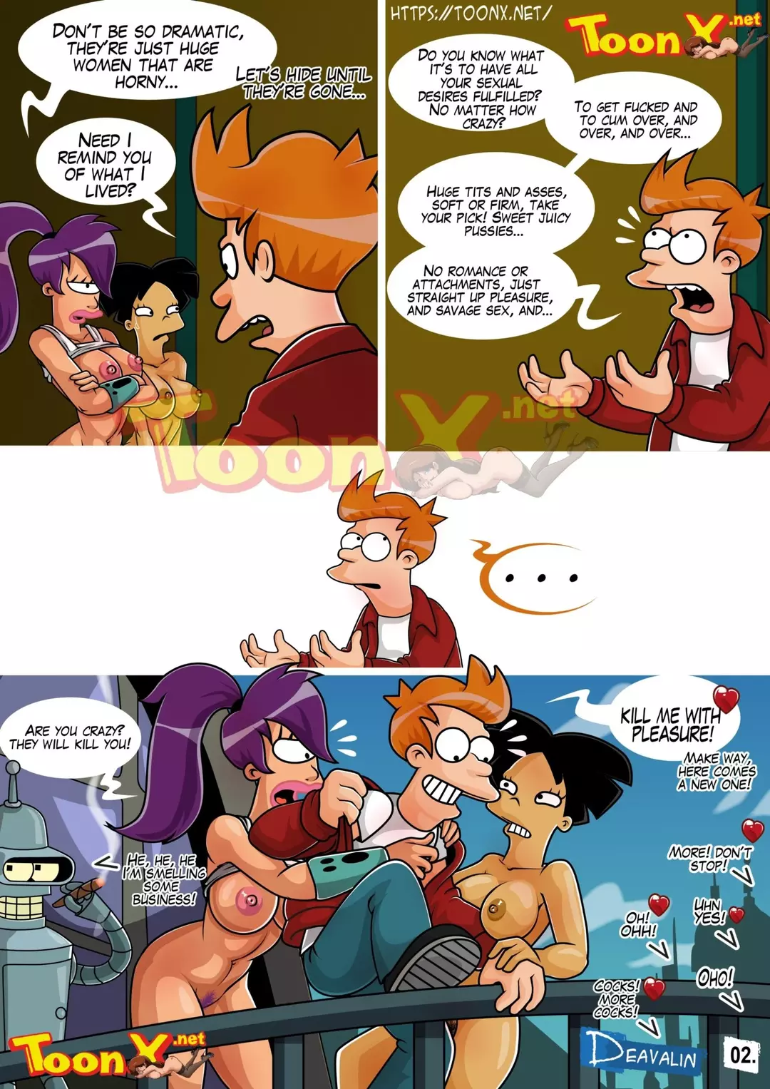 Orgy To Save The Earth Sex To Death With The Amazons! - Chapter 2 – page 3