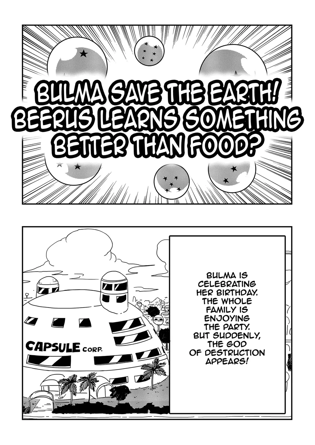 No One Can Go Against Beerus! Bulma Saves the Earth – page 2