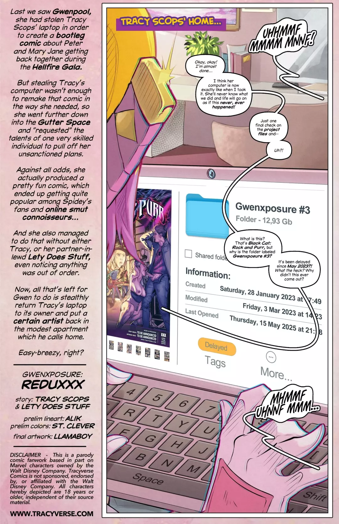 Gwen-Xposure Reduxxx - Chapter 2 – page 2