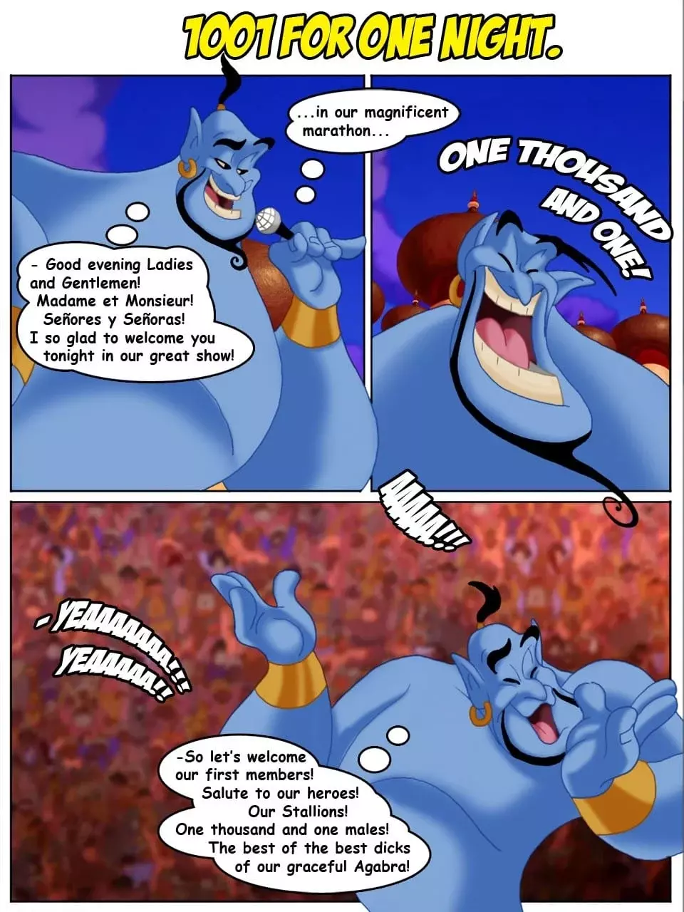 1001 For One Night – page 1