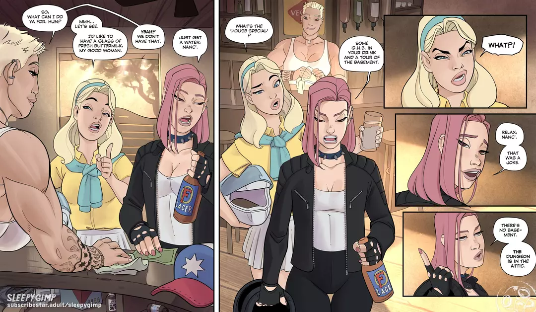 Catch A Thief - Nancy Templeton Audio Porn Comic To Break A Thief - Chapter 2 – page 2