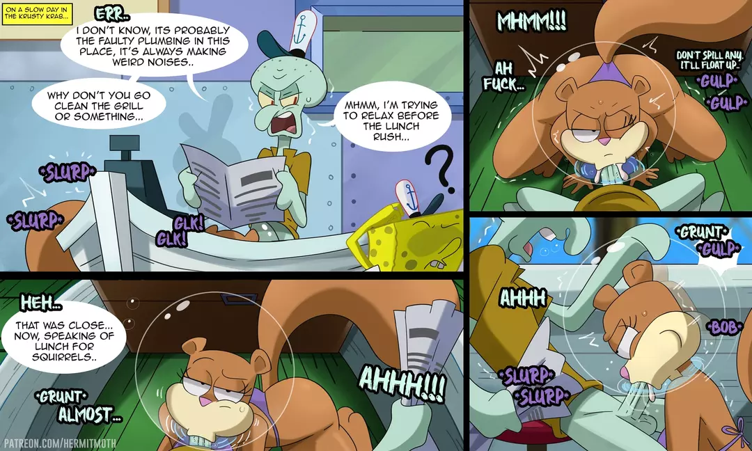 Three Sandy Cheeks Oneshots – page 1