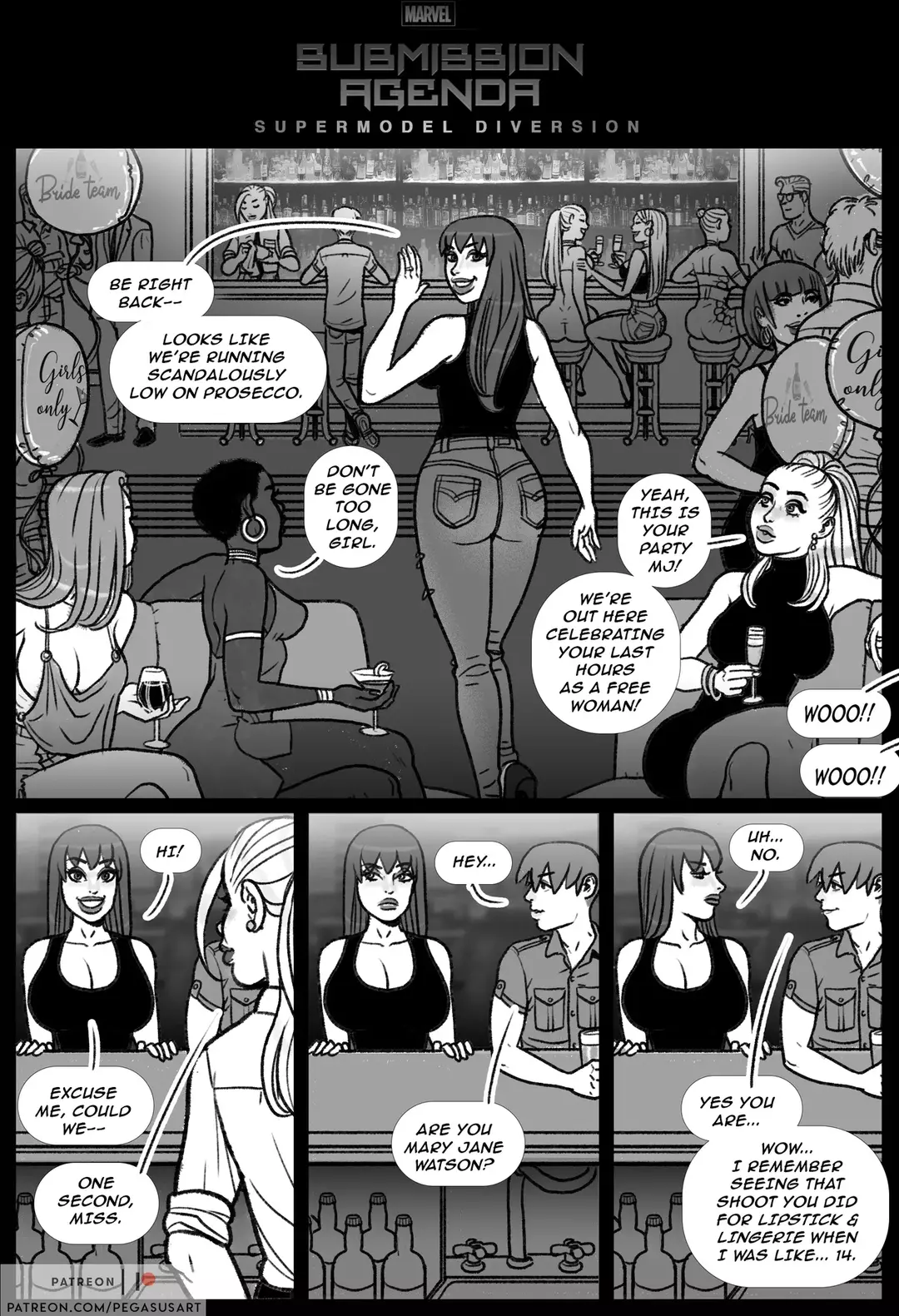 Submission Agenda: Supermodel Diversion – page 2