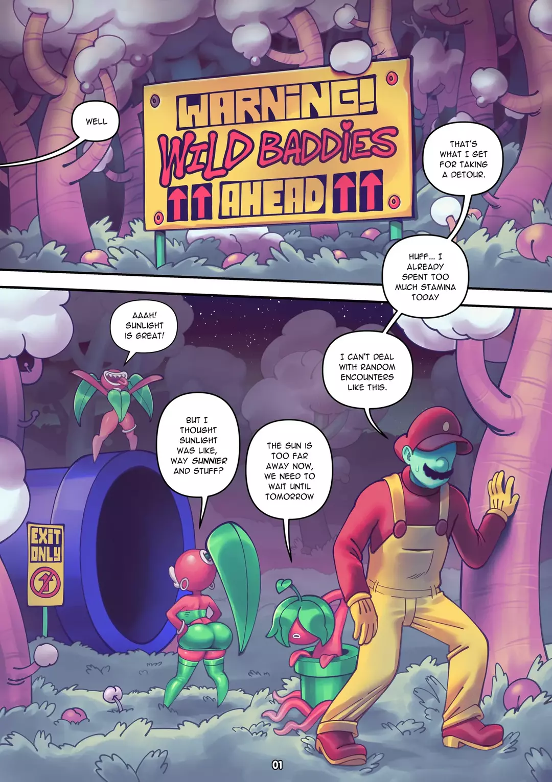 Plumber + Princess 3 (Super Mario Bros.) [+extras] – page 3
