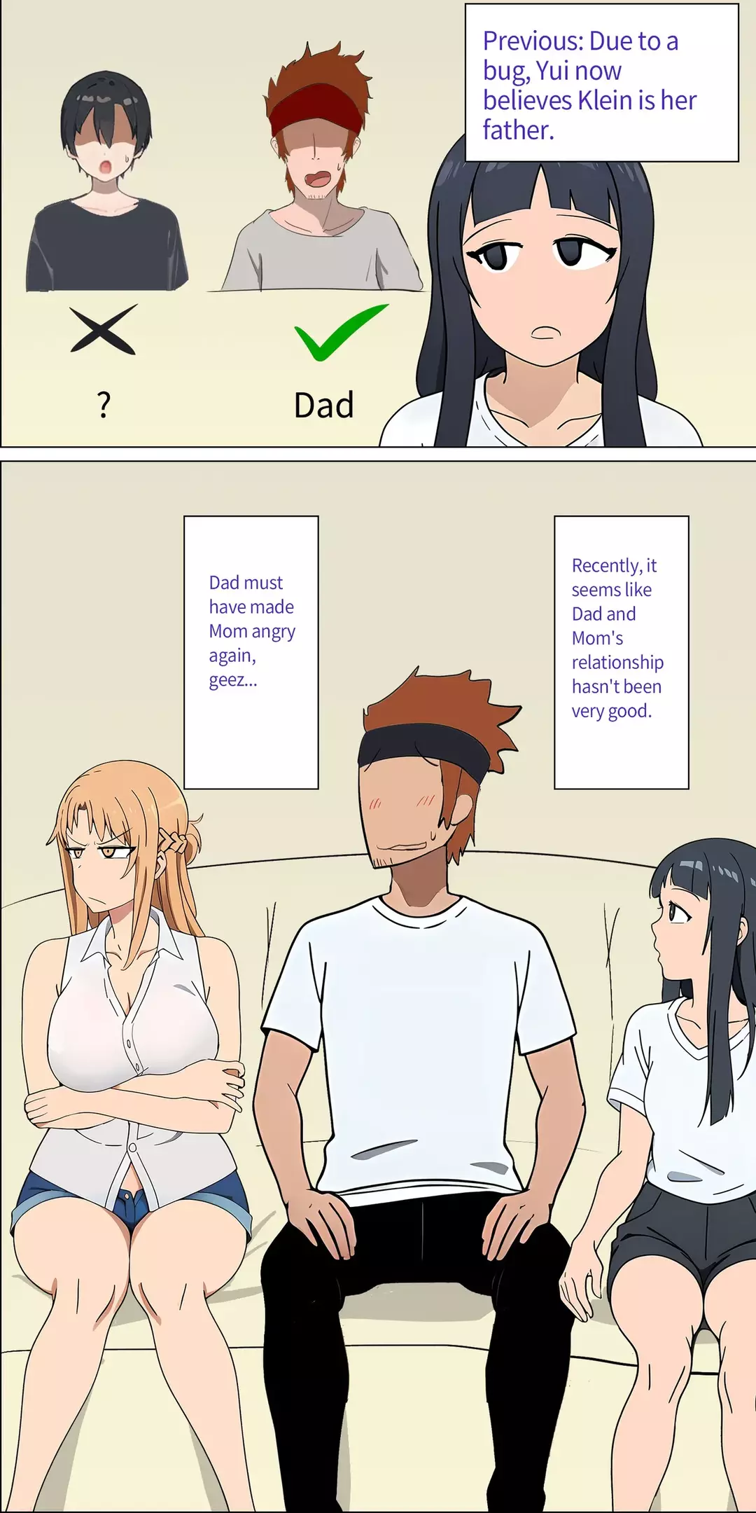 Asuna Family NTR (Sword Art Online) [Zhi Yitiaomiao) – page 2