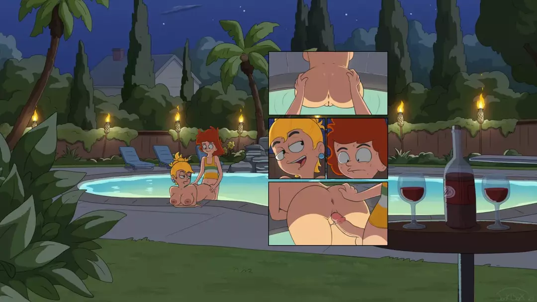 By the pool – page 2