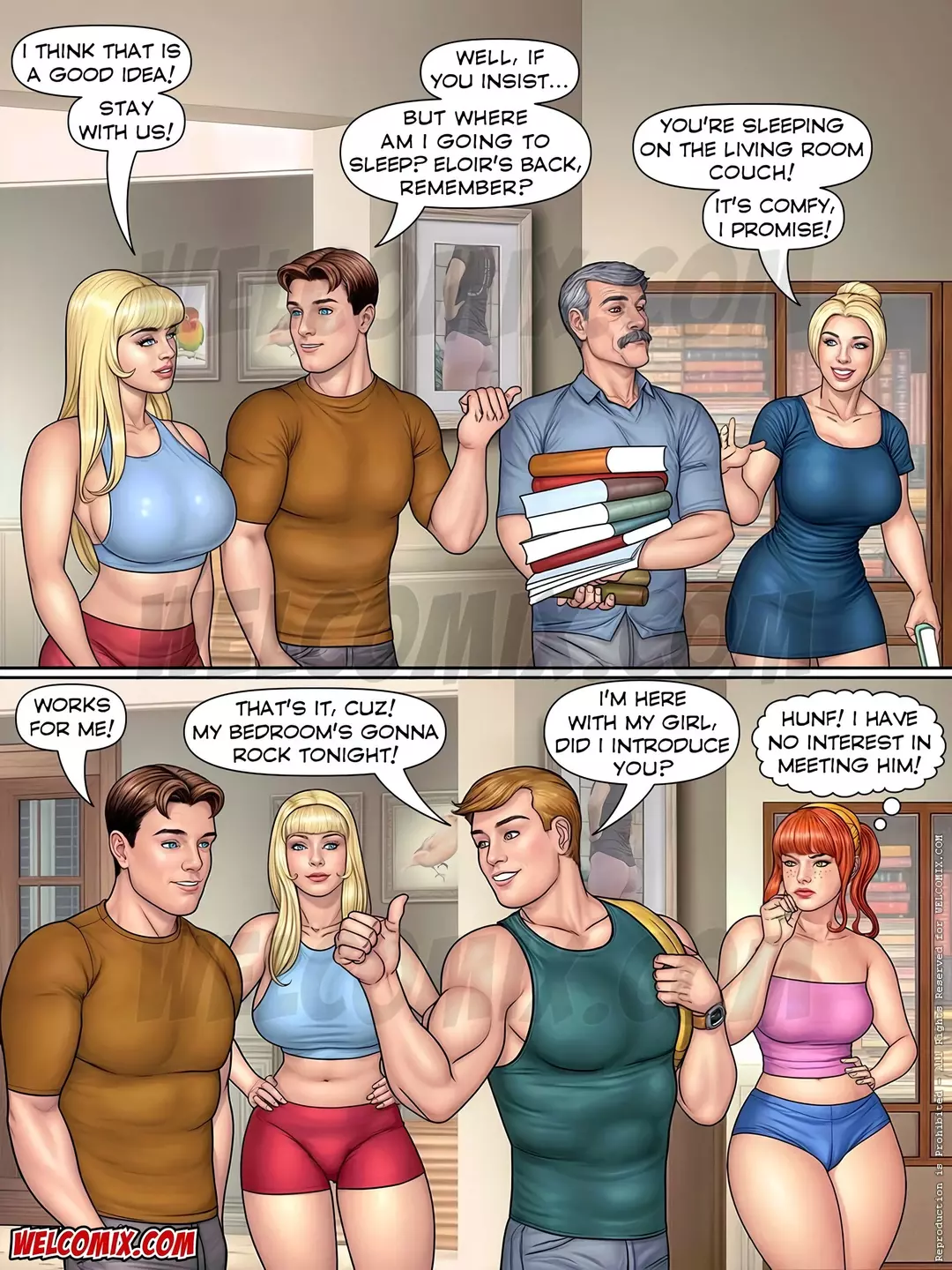 A Horny Hot Cousin Audio Porn Comic A Horny Hot Cousin - Chapter 10 – page 3