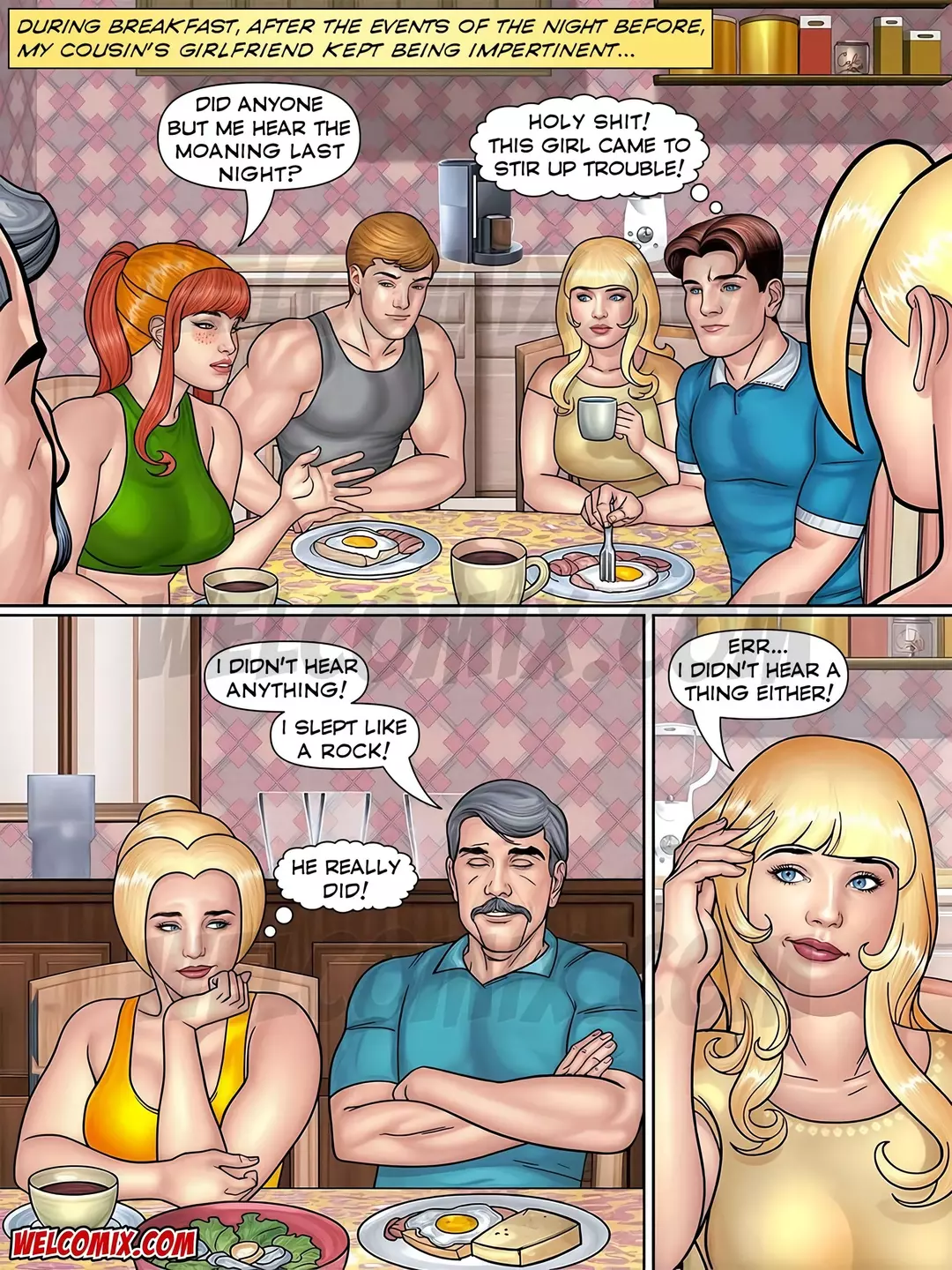 A Horny Hot Cousin Audio Porn Comic A Horny Hot Cousin - Chapter 12 – page 2