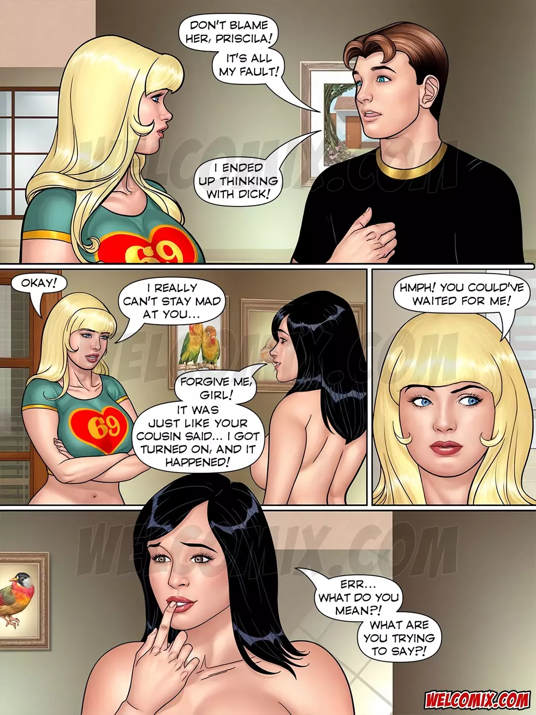 A Horny Hot Cousin Audio Porn Comic A Horny Hot Cousin - Chapter 6 – page 3