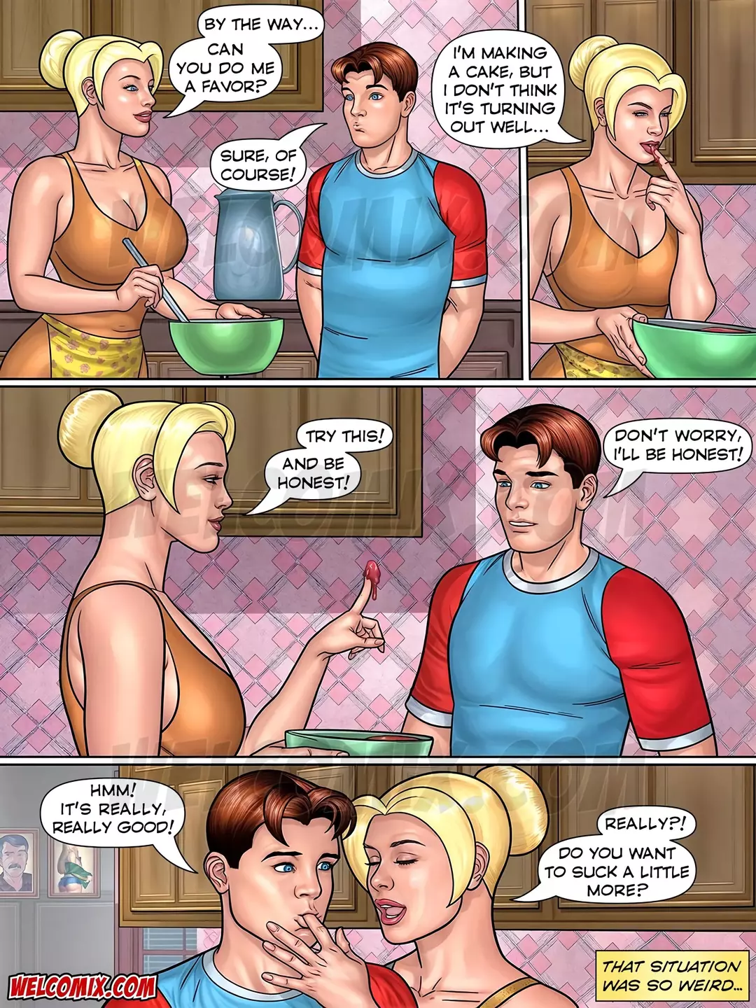 A Horny Hot Cousin Audio Porn Comic A Horny Hot Cousin - Chapter 1 – page 3