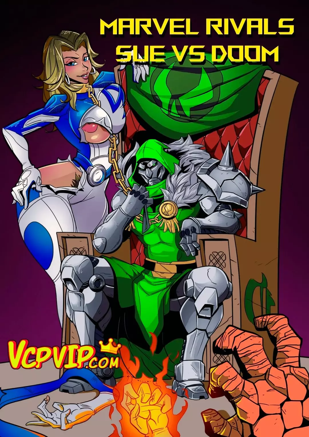 Sue VS Doom – page 1