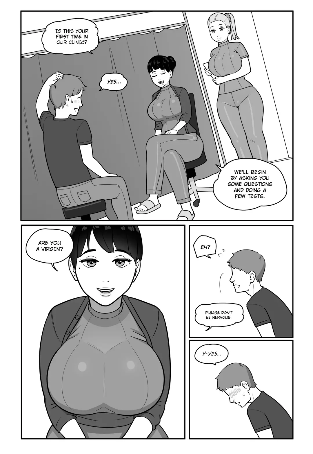 Maya's Virgin Training! – page 3