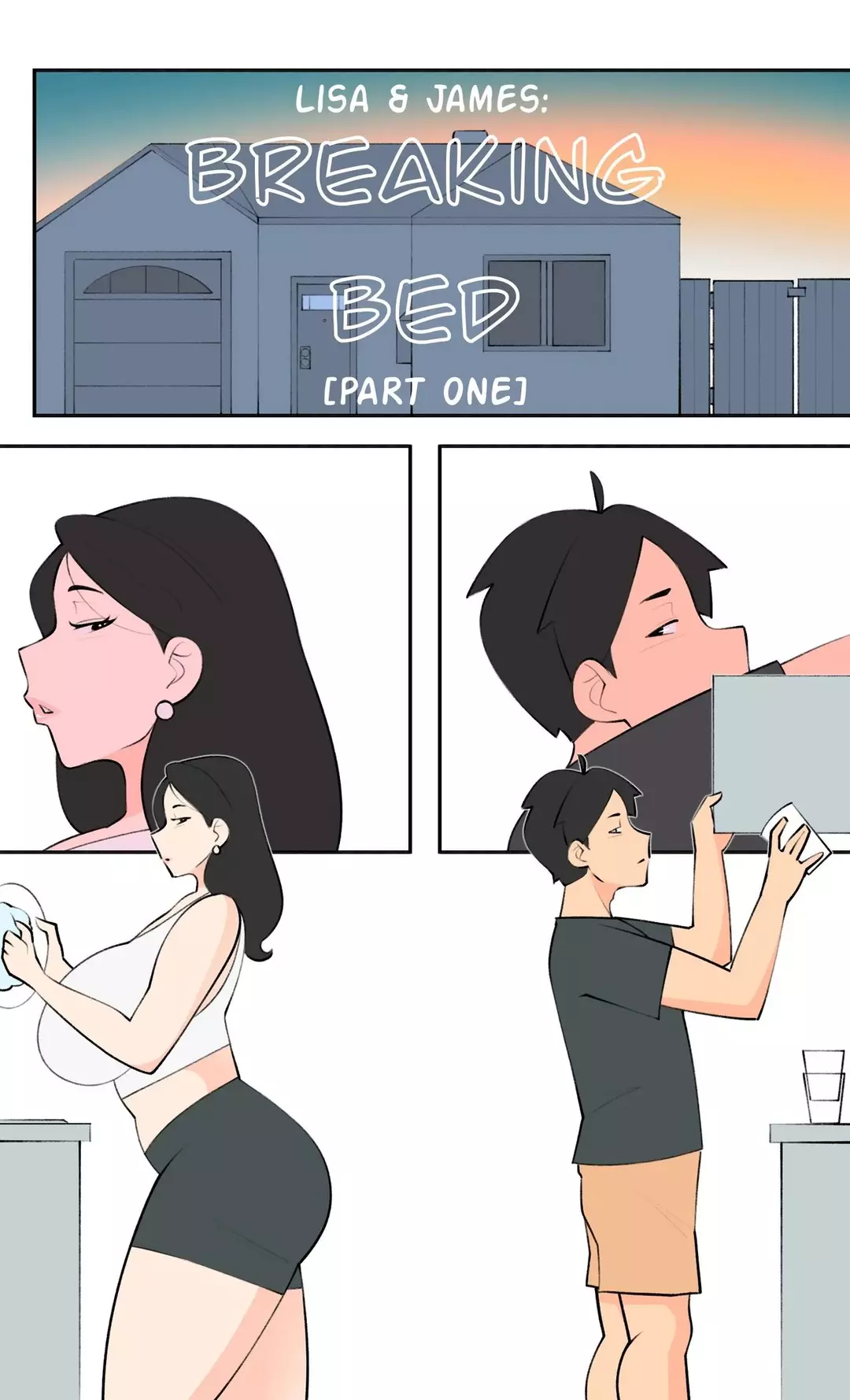Lisa & James: Breaking Bed – page 1
