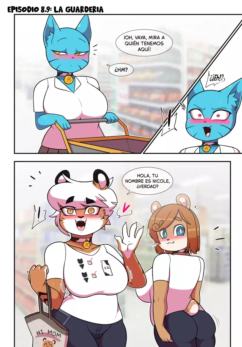 Lusty World Of Nicole 11 – Nursing Room – page 1