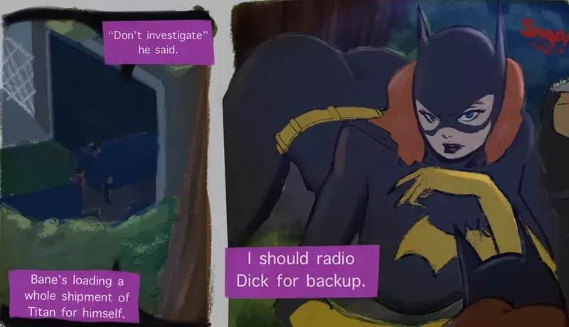 Bane Breaks Batgirl! – page 1