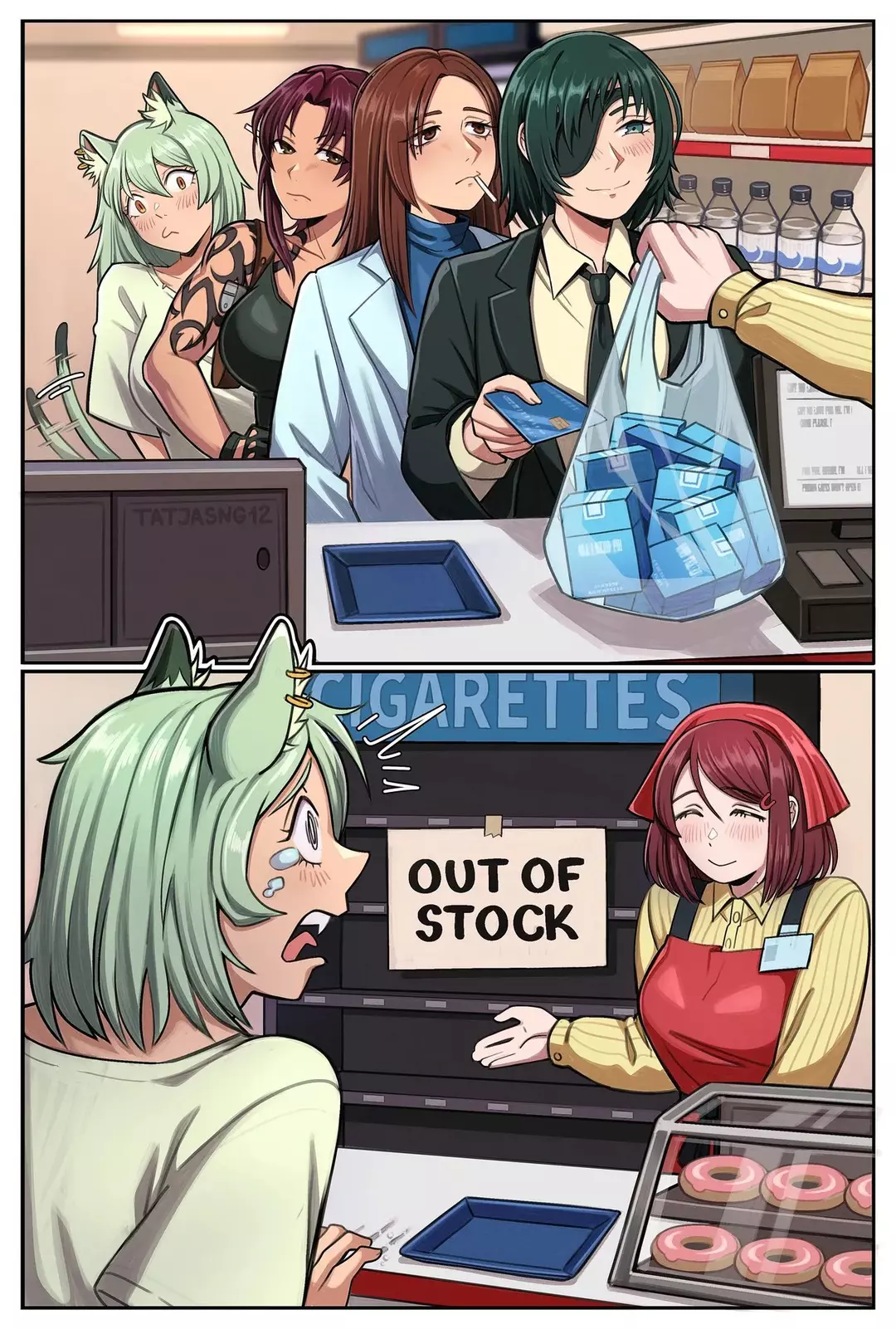 She Didn’t Have A Chance – page 1