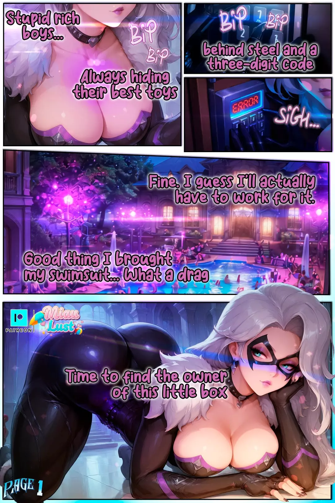Black Cat – The The Vault Key x Miaulust – page 3