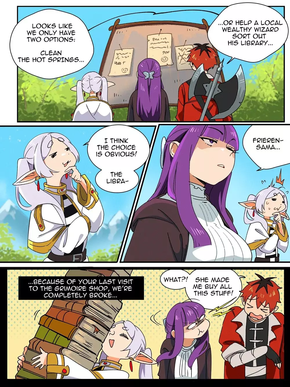 Frieren doujinshi – page 1