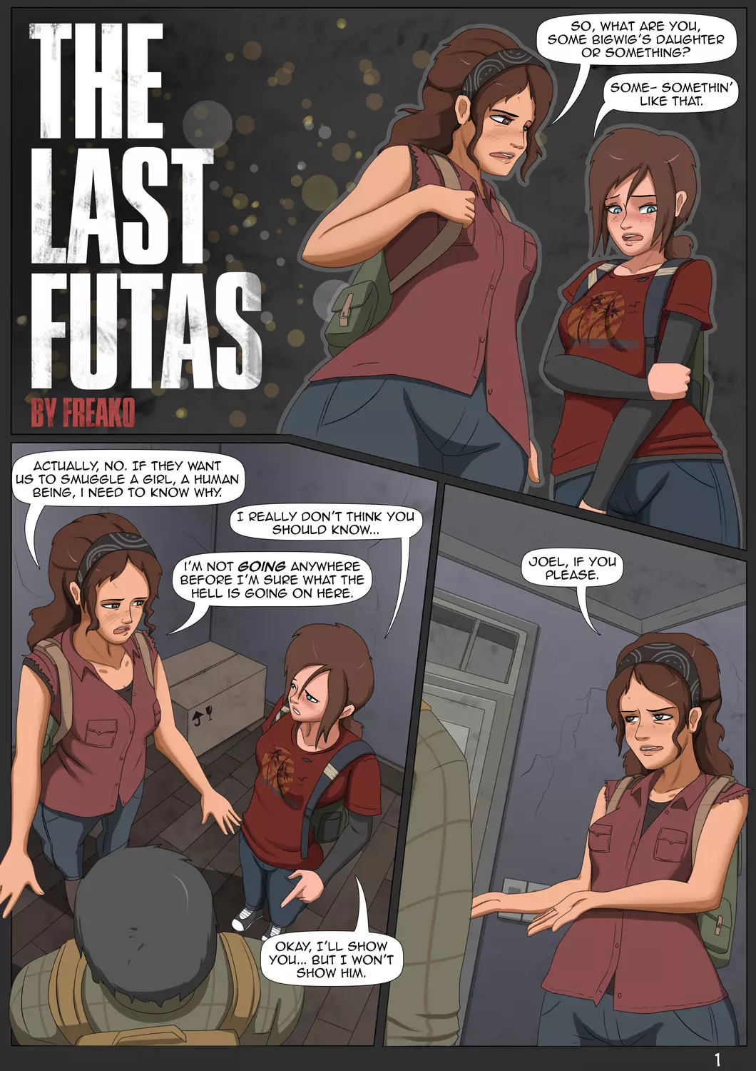 The Last Futas The Last of Us – page 1